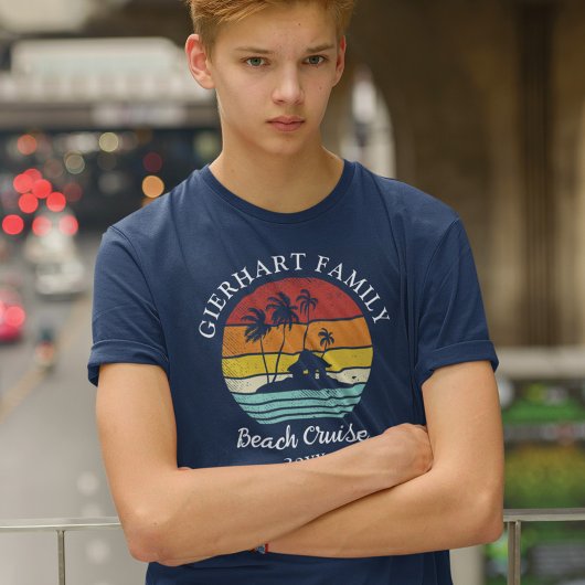 ビーチクルーズファミリー懇親会ソンマッチング トライブレンドTシャツ