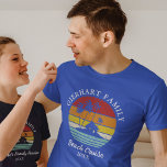 ビーチクルーズファミリー懇親会レトロマッチング トライブレンドＴシャツ<br><div class="desc">家族旅行に行くの？カスタマイズは、あなたの家族の名前や文字を追加して家族全体のためのカスタムこれらのキャンプのレトロなデザインと冒険の年。目に留まるデザインだけではなく、デパートで見つけることのないカッコいいが、家族や家族のためにもなってくれるといいなユニークい。私たちの家族のマッチングすごいコレクションはカスタマイズ簡単だ</div>