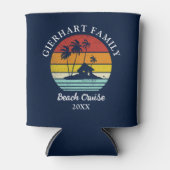 ビーチクルーズレトロファミリー懇親会コースタルバケーション 缶クーラー (正面)