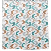 ビーチクレセント シャワーカーテン (正面)