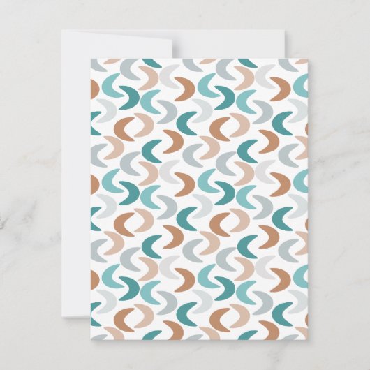 ビーチクレセント ノートカード (正面)