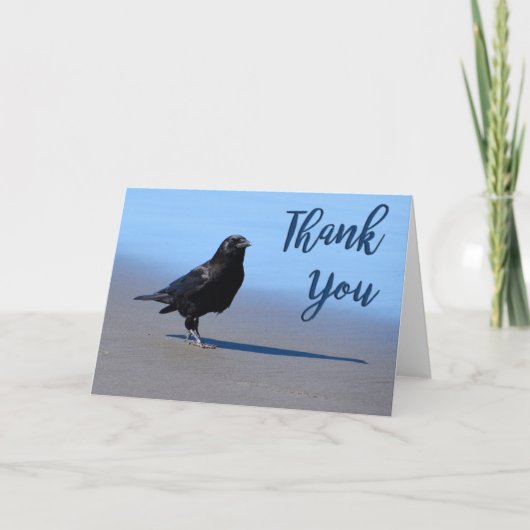 ビーチクロウフォトサンキューカード サンキューカード (正面)