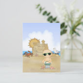 ビーチクールベビー～ニュートラル ポストカード (スタンド正面)