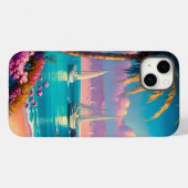 ビーチクール帆船の愛好家 Case-Mate iPhoneケース (裏面 (横))