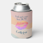 ビーチクール 缶クーラー (缶裏面)