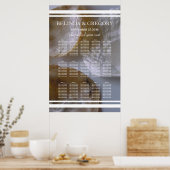 ビーチク結婚ラム座席表 ポスター (キッチン)