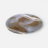 ビーチク結婚ラム ペーパープレート (アングル)