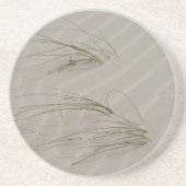 ビーチグラスサンドストーンコースター コースター (正面)