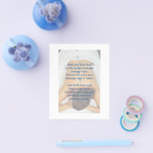 ビーチグラスストーンマッサージ写真 チラシ (シングル)