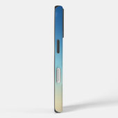 ビーチグラデーション モノグラム Case-Mate iPhoneケース (裏面 / 右)