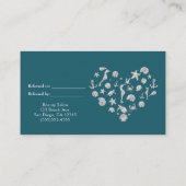 ビーチグラムダイヤモンドエレガントハートフレンド参照 紹介カード (裏面)