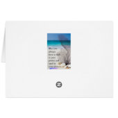 ビーチグリーティングカードへの通路 (裏面横)