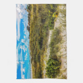 ビーチグリーン キッチンタオル (縦)