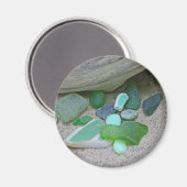 ビーチグリーン マグネット (正面/裏面)