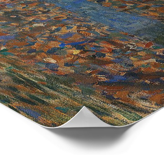 ビーチグローブIバイグスタフクリムト絵画ズ ポスター (角)