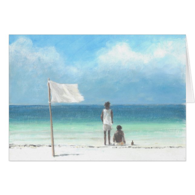 ビーチケニヤの男の子 (正面横)