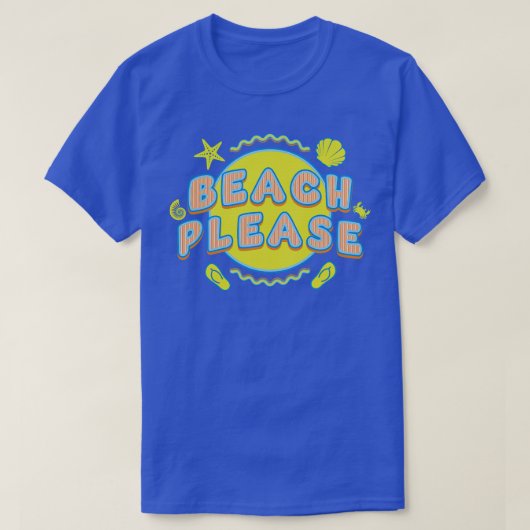 ビーチゲストレサマーバケーション Tシャツ (デザイン正面)