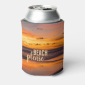ビーチゲストレトロピカルオレンジイエローサンセット 缶クーラー (缶裏面)