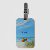 ビーチゲタウェイ ラゲッジタグ (正面縦)