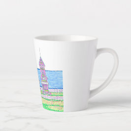 ビーチコテージスモールラテマグ カフェラテマグ