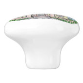 ビーチコテージセラミックドアノブ セラミックノブ (側面)