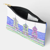 ビーチコテージトリオスモールアクセサリーバッグ アクセサリーポーチ (見開き)