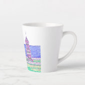 ビーチコテージトリオスモールラテマグ カフェラテマグ (右)