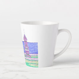 ビーチコテージトリオスモールラテマグ カフェラテマグ