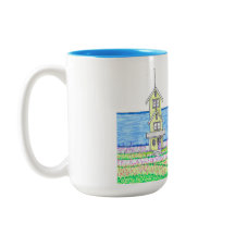 ビーチコテージトリオツートーンマグ