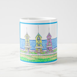 ビーチコテージトリオ2ジャンボマグ ジャンボコーヒーマグカップ