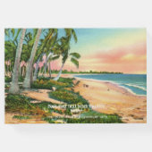 ビーチコテージハウスゲストブック ゲストブック (裏面)