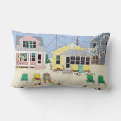 ビーチコテージ装飾用クッション ランバークッション (裏面)