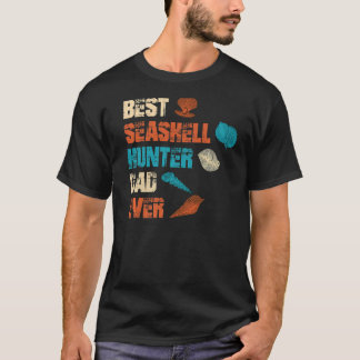ビーチコマーズキャンピングアンドコンシュ最高の- Seashell H Tシャツ
