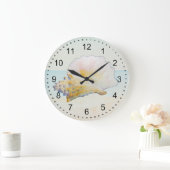 ビーチコンチシェル ラージ壁時計 (ホーム)