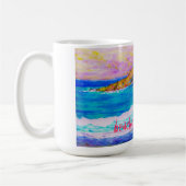 ビーチコンバー島 コーヒーマグカップ (左)