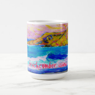 ビーチコンバー島 コーヒーマグカップ