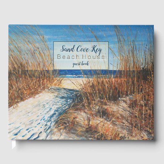 ビーチコースタルアートバケーションレンタル ゲストブック (正面)