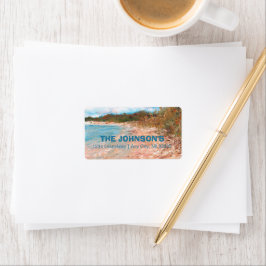 ビーチコースタルミシガンショアラカスタムイド ラベル