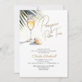 ビーチコースト熱帯バチェロレッテ週末 招待状 (正面)