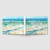 ビーチコースト絵画ーバケーションレンタルゲストブック ゲストブック (全面)