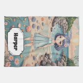 ビーチコーバーの至福パーソナライズされた キッチンタオル (横)