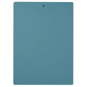 ビーチコーバーの至福パーソナライズされた クリップボード (裏面)