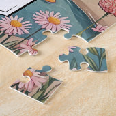 ビーチコーバーの至福パーソナライズされた ジグソーパズル (側面)