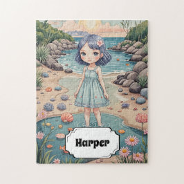 ビーチコーバーの至福パーソナライズされた ジグソーパズル