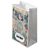 ビーチコーバーの至福パーソナライズされた スモールペーパーバッグ (正面アングル)