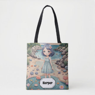 ビーチコーバーの至福パーソナライズされた トートバッグ