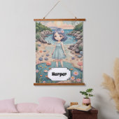 ビーチコーバーの至福パーソナライズされた 吊り下げ型タペストリー (寝室)