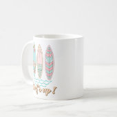 ビーチコーヒーマグ | Surf's Upコーヒーマグ | コーヒーマグカップ (正面左)