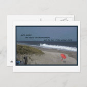 ビーチコーマーの最後 ポストカード (正面/裏面)