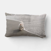 ビーチコーミングウェスティドッグフォトランバーピロー ランバークッション (裏面)